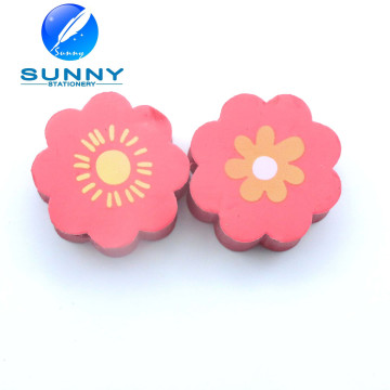 Gomme 2D en forme de fleur pour écoliers